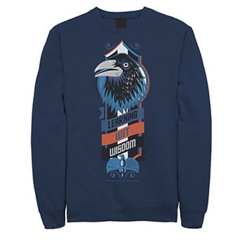 Men's Harry Potter Ravenclaw Learning Wit Wisdom Logo Fleece Graphic Pullover