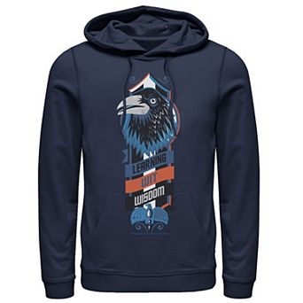 Men's Harry Potter Ravenclaw Learning Wit Wisdom Logo Graphic Pullover Hoodie