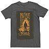 Men's Harry Potter Neither Can Live While The Other Survives Quote Graphic Tee