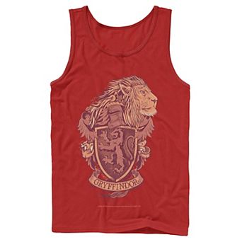 Men's Harry Potter Gryffindor Detailed Crest Graphic Tank Top
