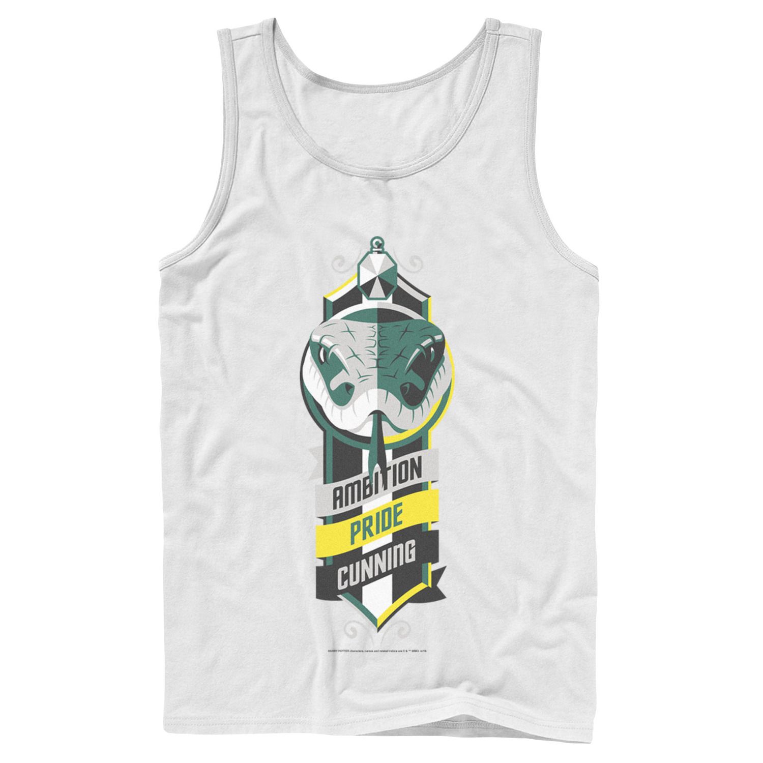 Image for Harry Potter Men's Slytherin Ambition Pride Cunning Logo Graphic Tank Top at Kohl's.