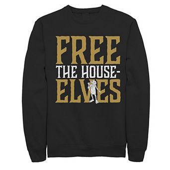 Men's Harry Potter Dobby Free The House-Elves Fleece Graphic Pullover