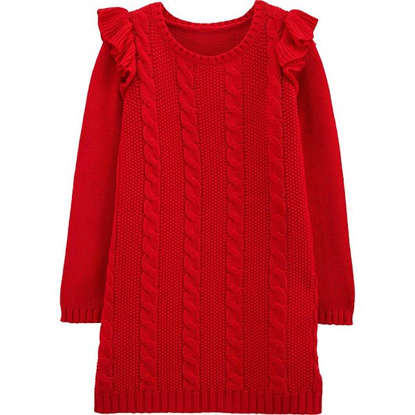 Girls 4-14 Carter's Cable Knit Dress