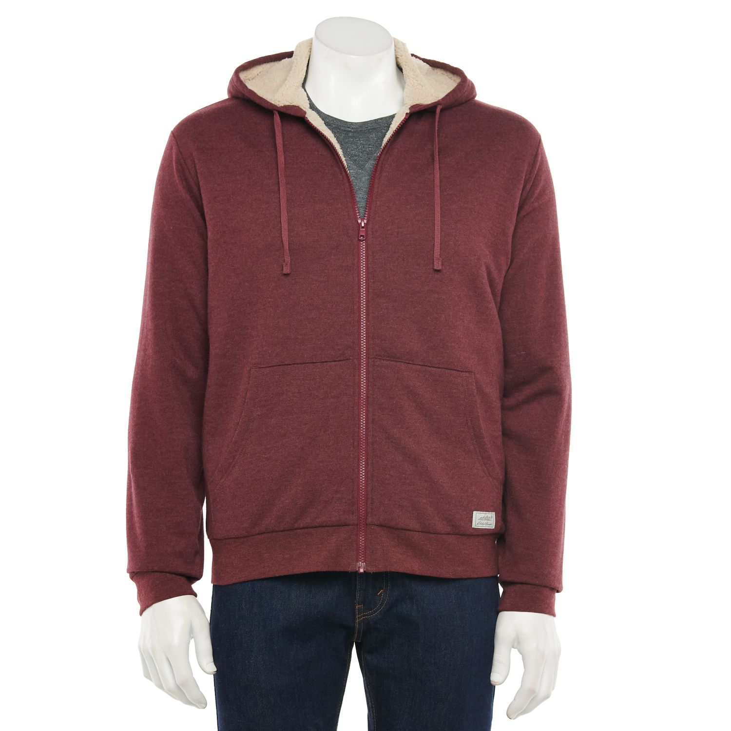 eddie bauer sherpa lined hoodie