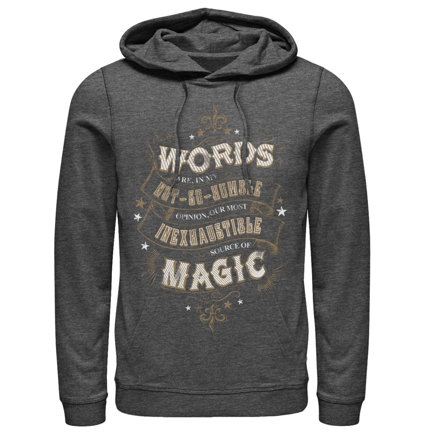 Image for Harry Potter Men's Words are Magic Pullover Hoodie at Kohl's.