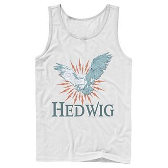 Men's Harry Potter Hedwig Mail Delivery Portrait Tank Top