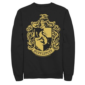 Men's Harry Potter Hufflepuff Crest Fleece Pullover