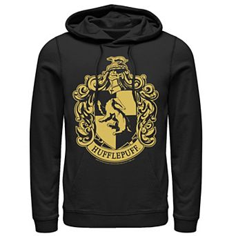Men's Harry Potter Hufflepuff House Crest Pullover Hoodie