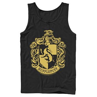 Men's Harry Potter Hufflepuff Simple House Crest Tank Top