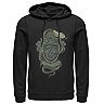 Men's Harry Potter Slytherin Detailed House Crest Pullover Hoodie