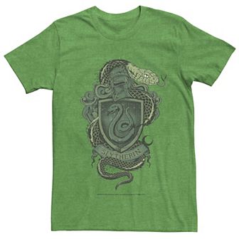 Men's Harry Potter Slytherin House Crest Tee