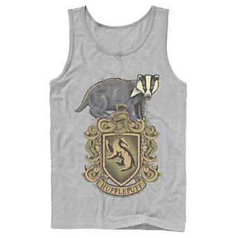 Men's Harry Potter Hufflepuff House Crest Tank Top