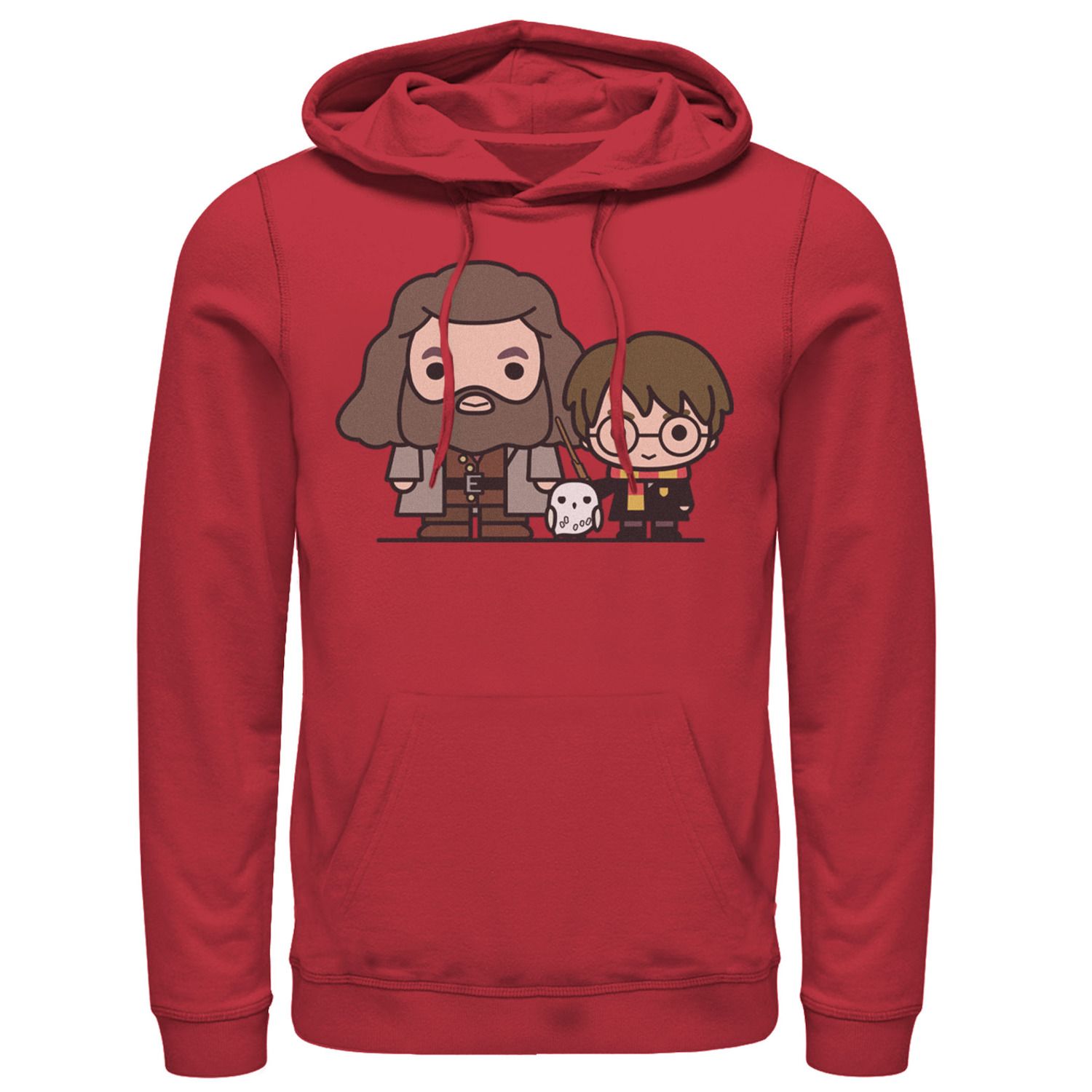Image for Harry Potter Men's Hagrid Hedwig And Harry Cute Cartoon Graphic Pullover Hoodie at Kohl's.