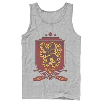 Men's Harry Potter Gryffindor Quidditch Shield Tank Top