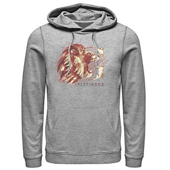 Men's Harry Potter Gryffindor House Watercolor Hoodie