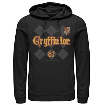 Men's Harry Potter Gryffindor Pride Plaid 07 Pullover Hoodie