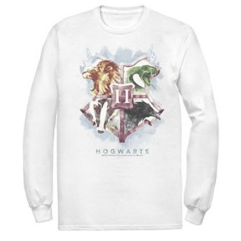 Men's Harry Potter Hogwarts Crest Watercolor Tee
