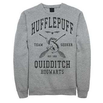 Men's Harry Potter Deathly Hallows 2 Hufflepuff Quidditch Fleece Pullover