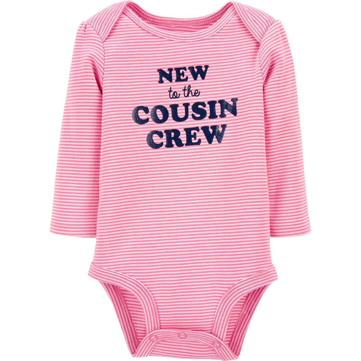 new to the cousin crew onesie