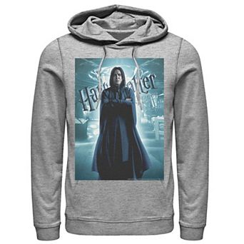 Men's Harry Potter Half-Blood Prince Snape Character Poster Graphic Pullover Hoodie