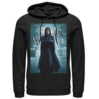 Men's Harry Potter Half-Blood Prince Snape Character Poster Graphic Pullover Hoodie
