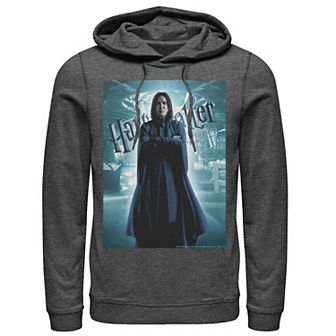 Men's Harry Potter Half-Blood Prince Snape Character Poster Graphic Pullover Hoodie
