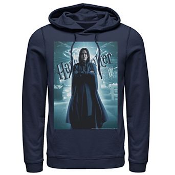 Men's Harry Potter Half-Blood Prince Snape Character Poster Graphic Pullover Hoodie