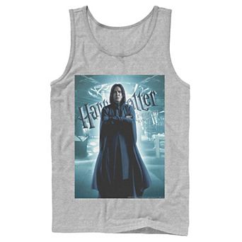 Men's Harry Potter Half-Blood Prince Snape Character Poster Graphic Tank Top