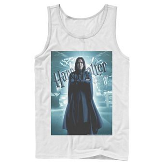 Men's Harry Potter Half-Blood Prince Snape Character Poster Graphic Tank Top
