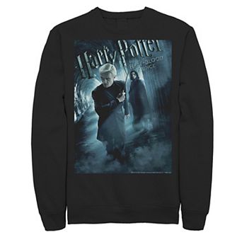 Men's Harry Potter Half-Blood Prince Draco And Snape Poster Fleece Graphic Pullover
