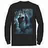 Men's Harry Potter Half-Blood Prince Draco And Snape Poster Long Sleeve Graphic Tee