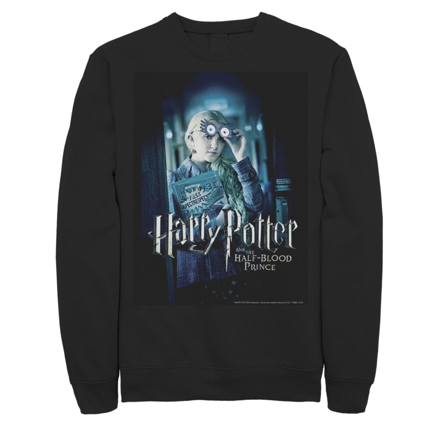 Image for Harry Potter Men's Half-Blood Prince Luna Lovegood Poster Fleece Graphic Pullover at Kohl's.