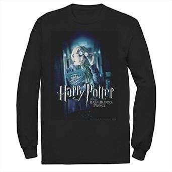 Men's Harry Potter Half-Blood Prince Luna Lovegood Poster Long Sleeve Graphic Tee