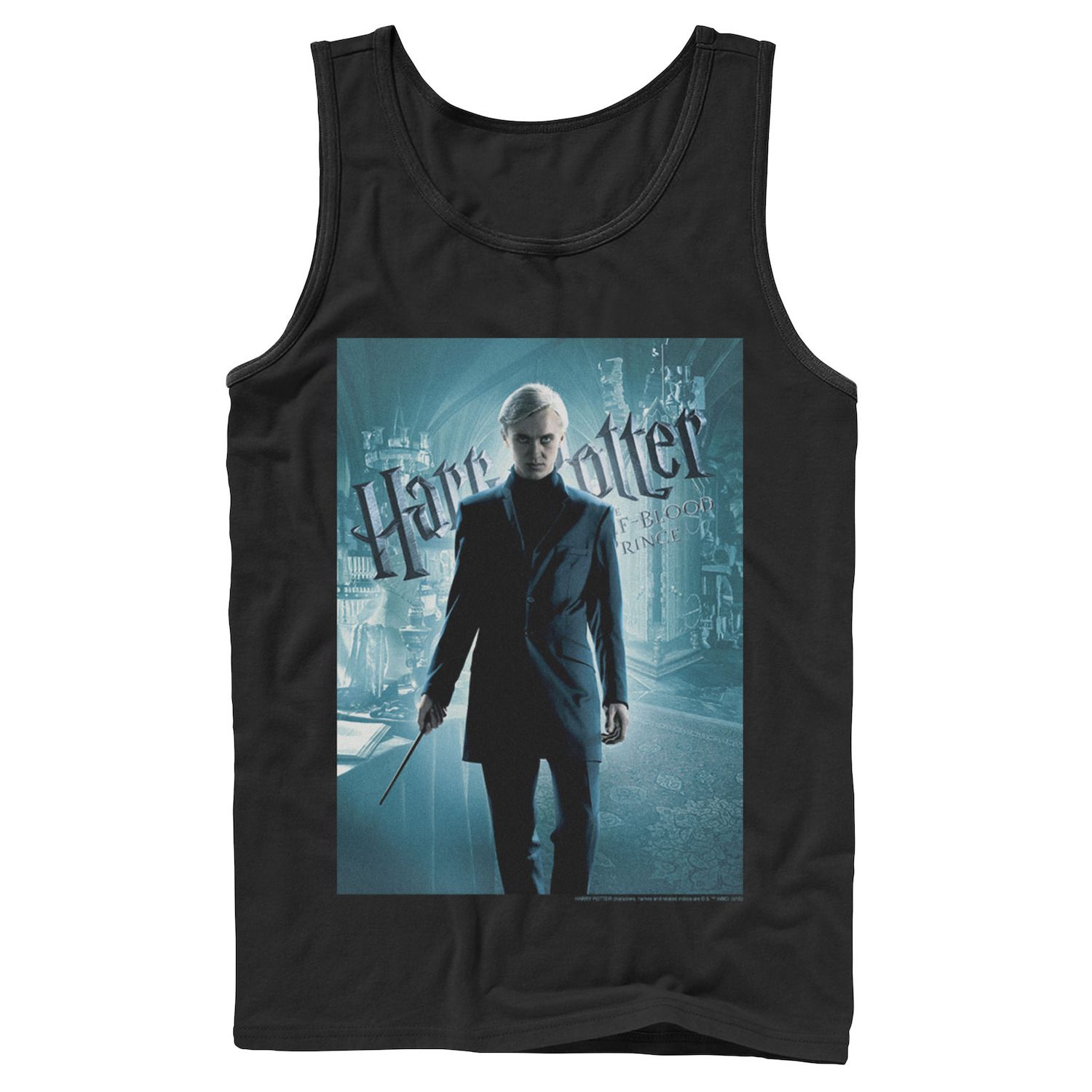 Image for Harry Potter Men's Half-Blood Prince Draco Malfoy Character Poster Graphic Tank Top at Kohl's.