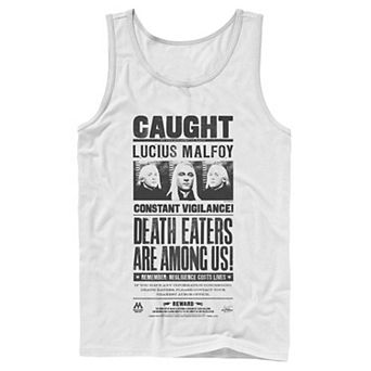Men's Harry Potter Lucius Malfoy Caught Poster Graphic Tank Top