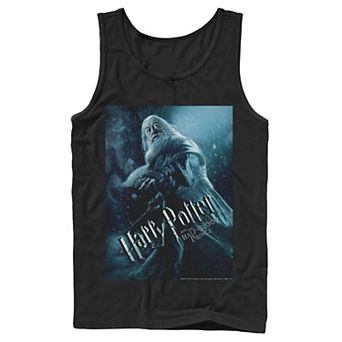 Men's Harry Potter Half-Blood Prince Dumbledore Poster Graphic Tank Top