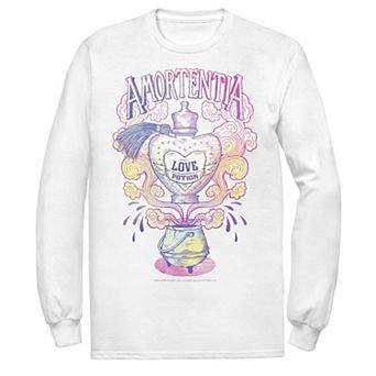 Men's Harry Potter Deathly Hallows 2 Amortentia Long Sleeve Tee