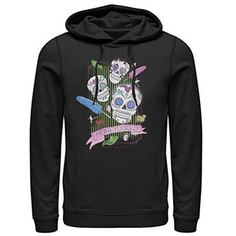 Men's Harry Potter Deathly Hallows 2 Candy Skulls Hoodie