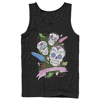 Men's Harry Potter Candy Skulls Tank Top