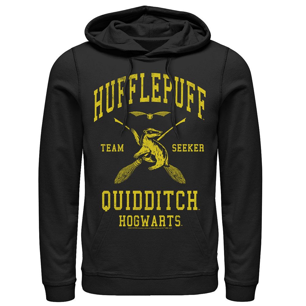 Pull Harry Potter Poufsouffle - Sweat Homme Officiel École De Poudlard, Confortable Et Doux En Coton