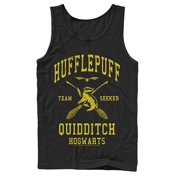 Zichtbaar Levendig Promotie Men's Harry Potter Deathly Hallows 2 Hufflepuff Quidditch Tank Top