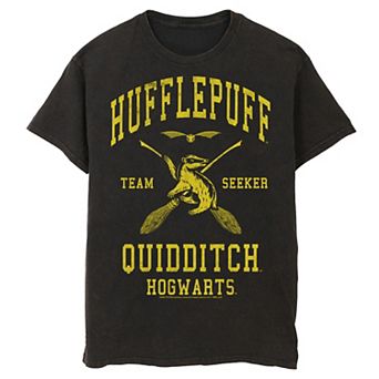 Men's Harry Potter Deathly Hallows 2 Hufflepuff Quidditch Tee