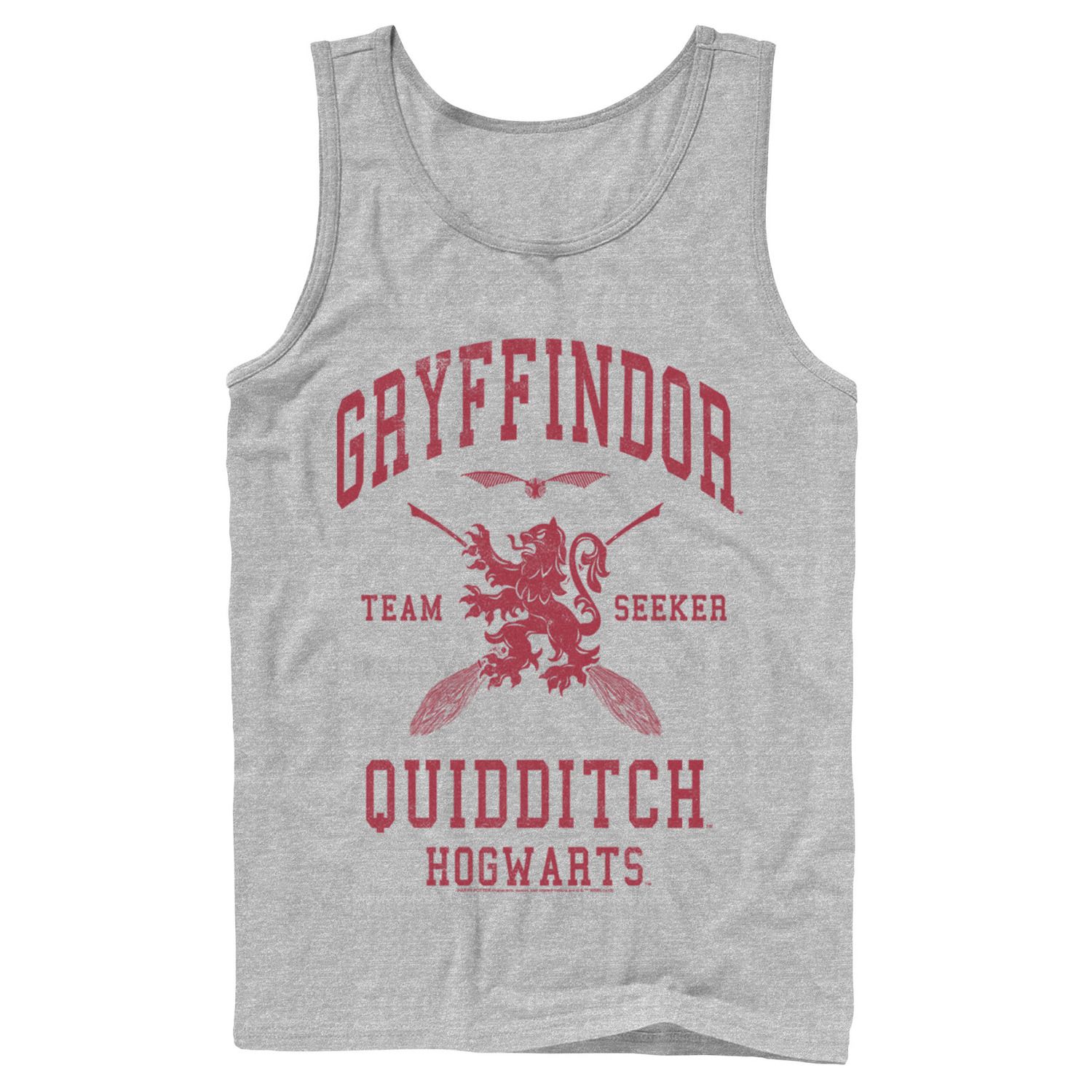 Image for Harry Potter Men's Deathly Hallows 2 Gryffindor Quidditch Tank Top at Kohl's.