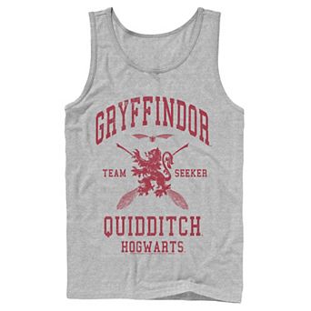 Men's Harry Potter Deathly Hallows 2 Gryffindor Quidditch Tank Top