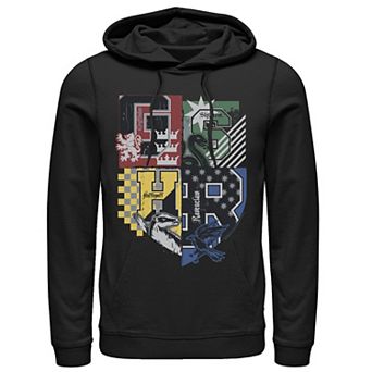 Men's Harry Potter House Crests Pullover Hoodie