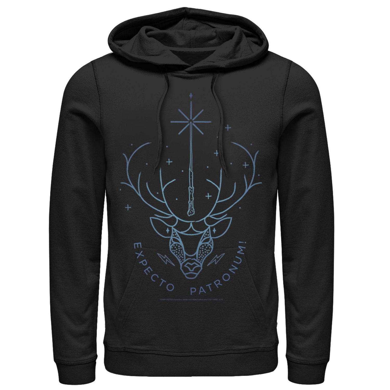 Image for Harry Potter Men's Deathly Hallows 2 Expecto Patronum Stag Pullover Hoodie at Kohl's.
