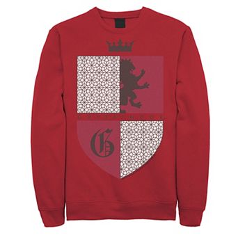 Men's Harry Potter Deathly Hallows 2 Gryffindor Shield Sweatshirt