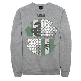 Men’s Harry Potter Deathly Hallows 2 Slytherin Shield Fleece Pullover