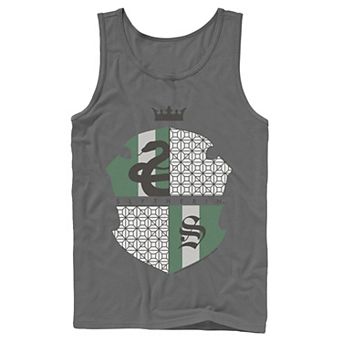 Men’s Harry Potter Deathly Hallows 2 Slytherin Shield Tank Top