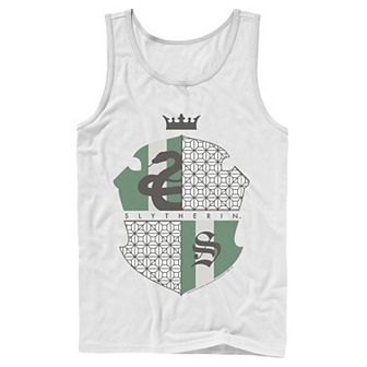 Men’s Harry Potter Deathly Hallows 2 Slytherin Shield Tank Top